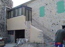 Façades maison Ardèche sud