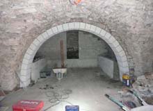 Rénovation d'une cave à Aubenas