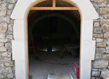 Rénovation d'une ouverture en Ardèche