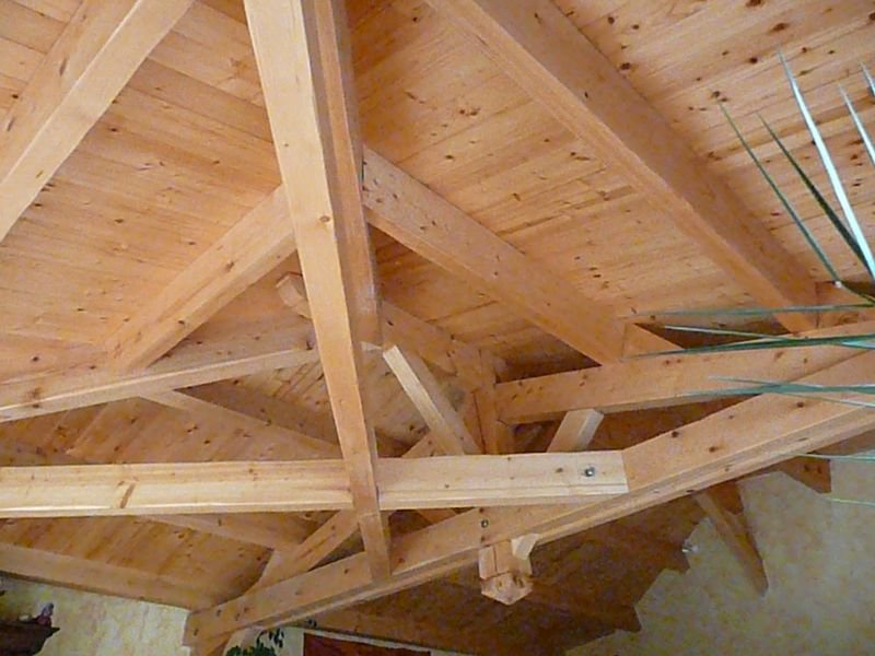 charpente traditionnelle en bois