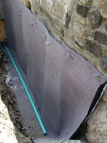 Réalisation de drains